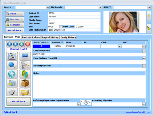 Medical Database Seven Screenshot